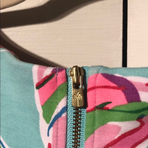 Lilly Pulitzer Charlene Scoop Neck Dress SZ XS - Picture 6 of 9